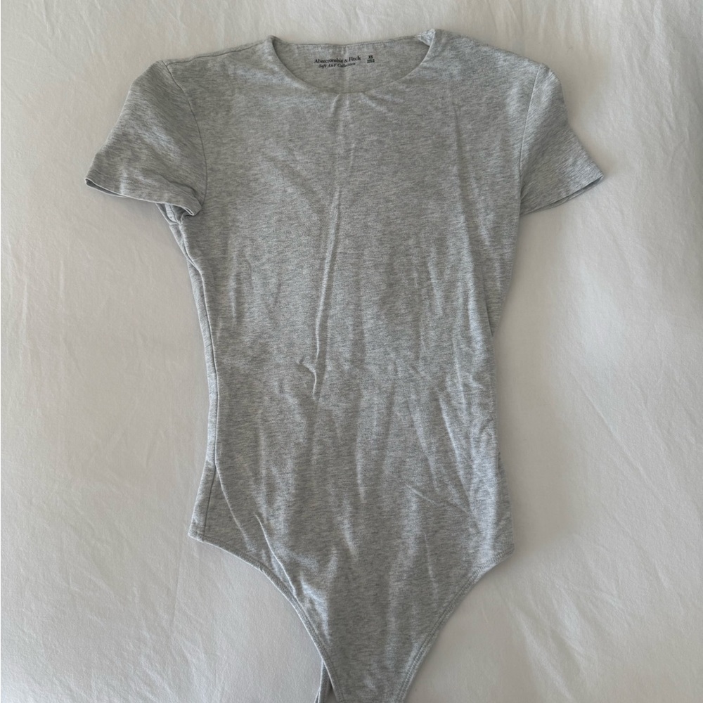 Abercrombie & Fitch Gray Bodysuit